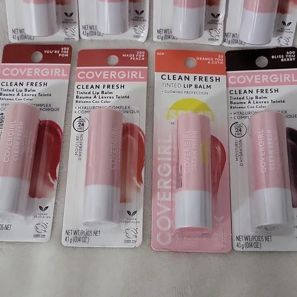 Covergirl 8 Vaierty Lip Balm Pack - Picture 3 of 8